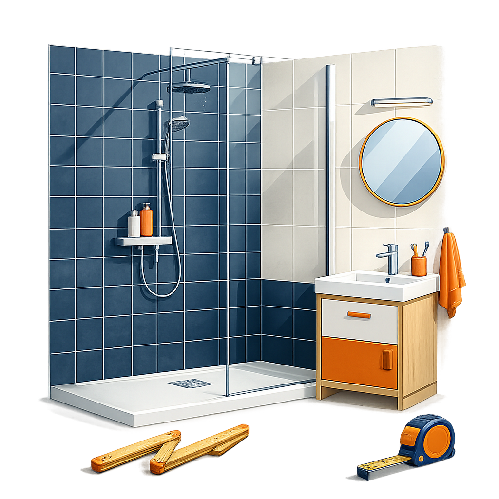Calculateur salle de bain — Simulvia