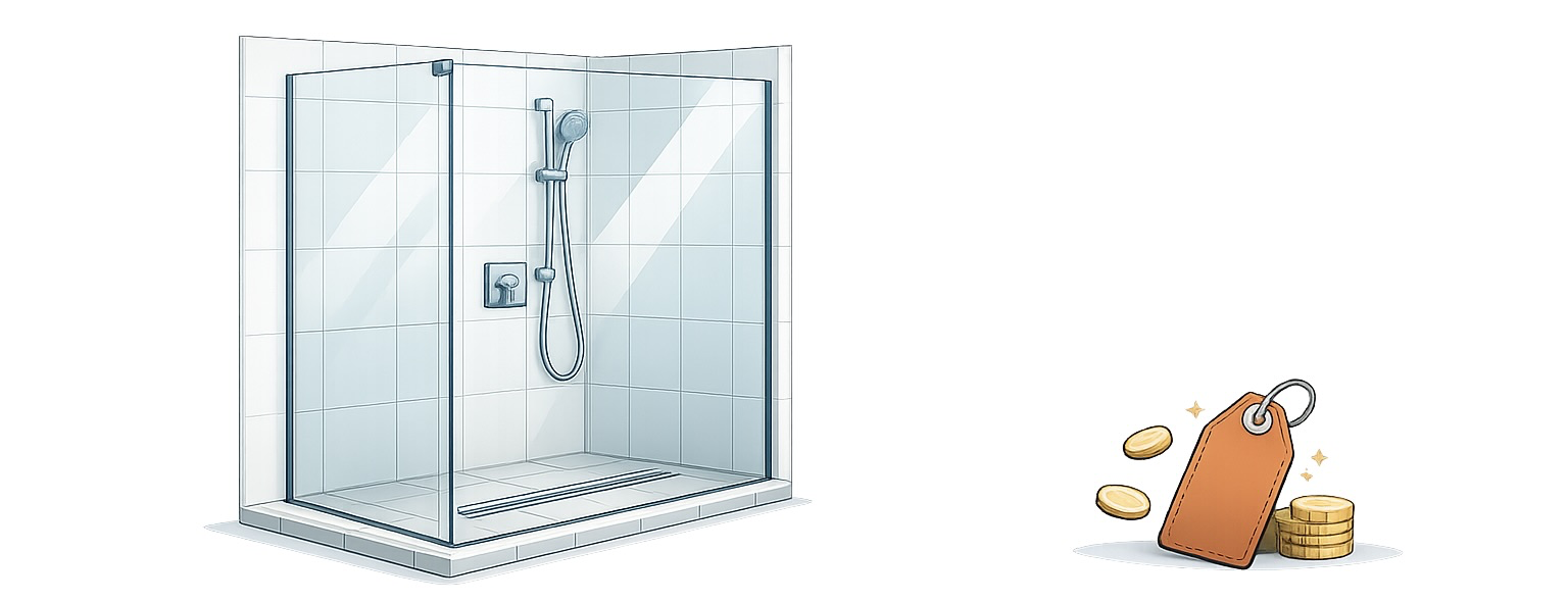 Combien coûte une douche italienne ? — Simulvia