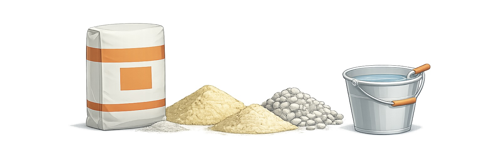 Quel dosage pour un béton solide — Simulvia