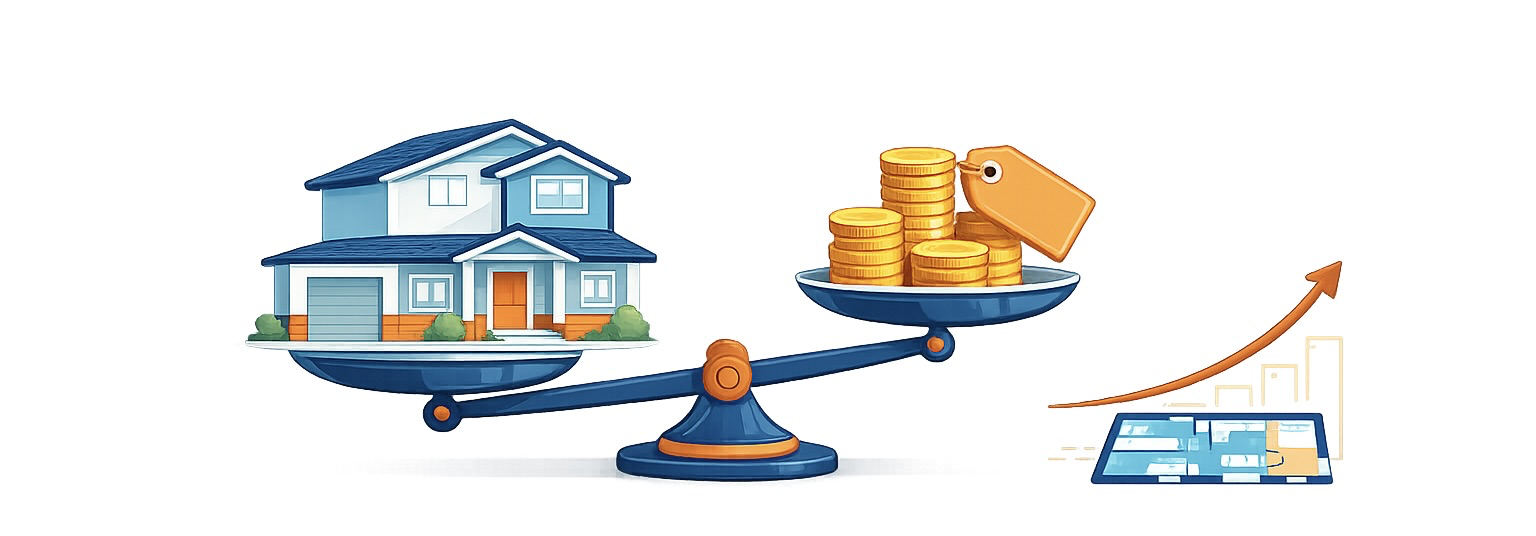 Surface habitable et valeur du bien immobilier — Simulvia